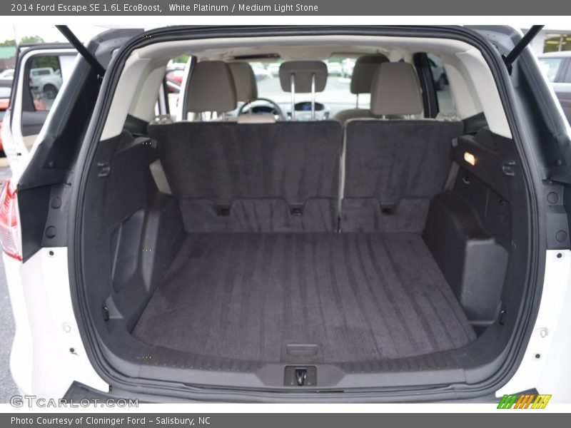 White Platinum / Medium Light Stone 2014 Ford Escape SE 1.6L EcoBoost