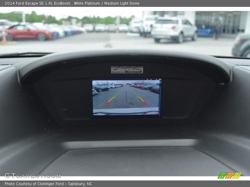 White Platinum / Medium Light Stone 2014 Ford Escape SE 1.6L EcoBoost