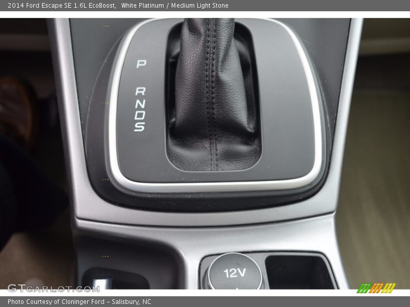 White Platinum / Medium Light Stone 2014 Ford Escape SE 1.6L EcoBoost