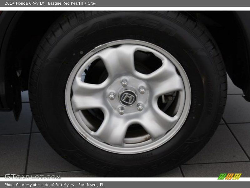Basque Red Pearl II / Gray 2014 Honda CR-V LX