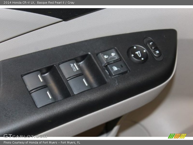Basque Red Pearl II / Gray 2014 Honda CR-V LX