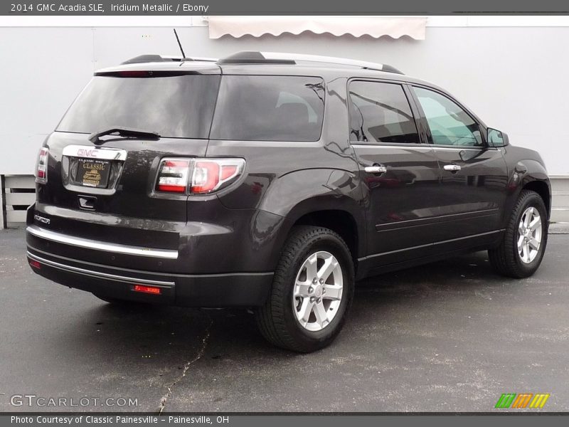 Iridium Metallic / Ebony 2014 GMC Acadia SLE
