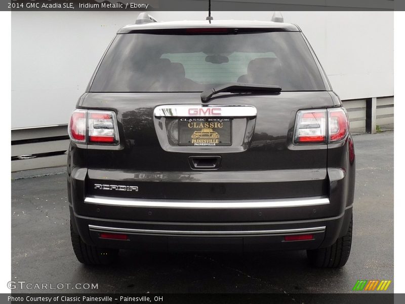 Iridium Metallic / Ebony 2014 GMC Acadia SLE