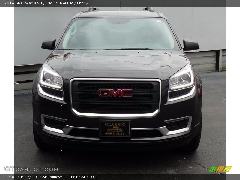 Iridium Metallic / Ebony 2014 GMC Acadia SLE