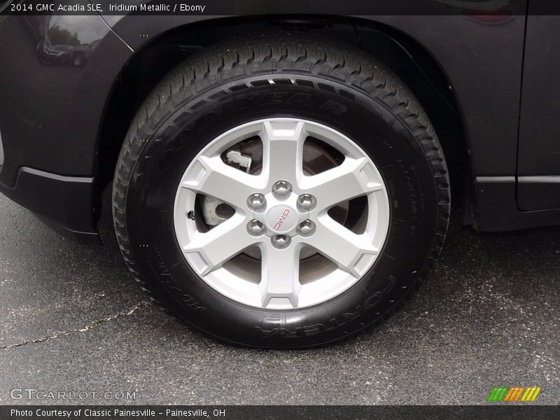 Iridium Metallic / Ebony 2014 GMC Acadia SLE