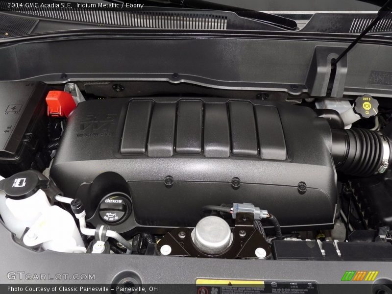 Iridium Metallic / Ebony 2014 GMC Acadia SLE
