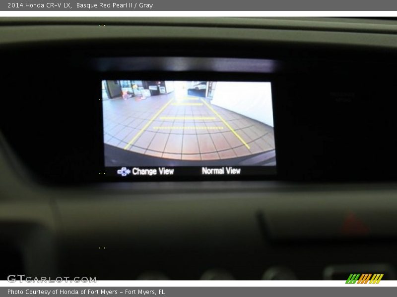 Basque Red Pearl II / Gray 2014 Honda CR-V LX