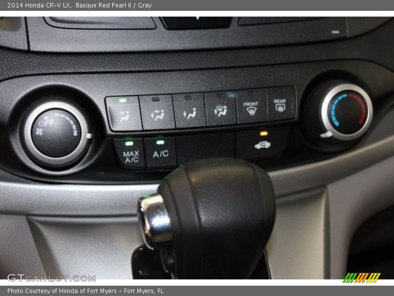 Basque Red Pearl II / Gray 2014 Honda CR-V LX