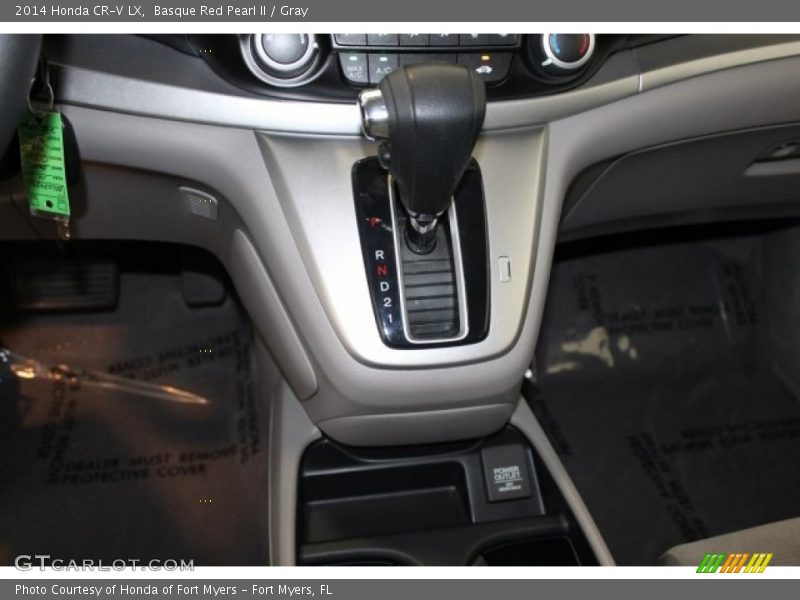Basque Red Pearl II / Gray 2014 Honda CR-V LX