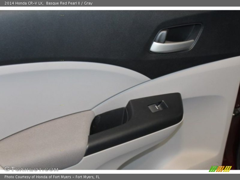 Basque Red Pearl II / Gray 2014 Honda CR-V LX
