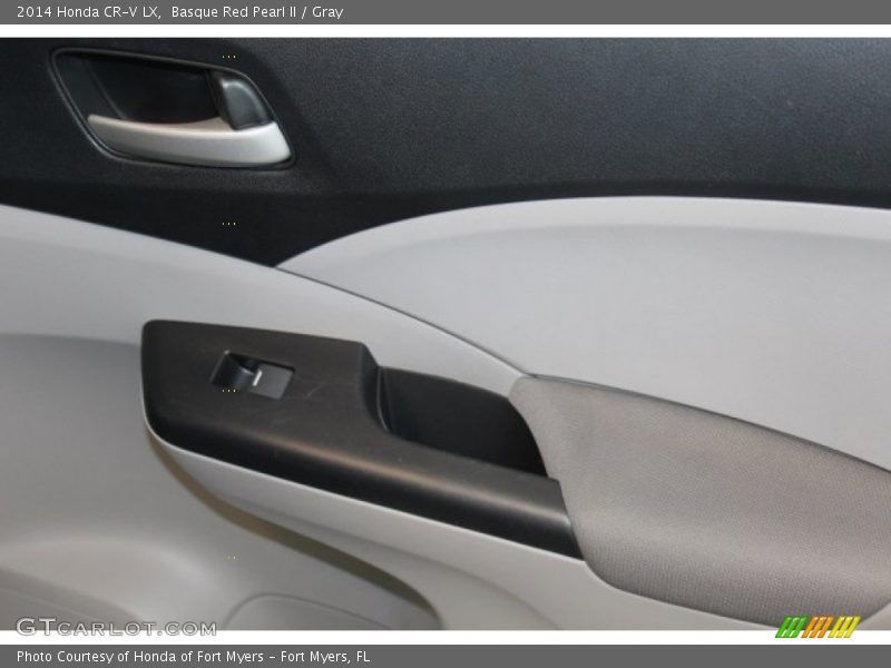 Basque Red Pearl II / Gray 2014 Honda CR-V LX