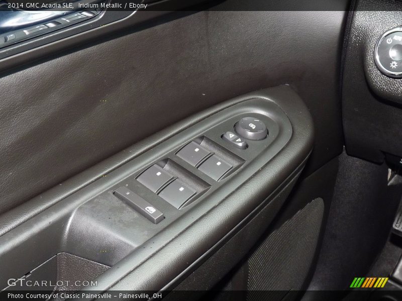 Iridium Metallic / Ebony 2014 GMC Acadia SLE
