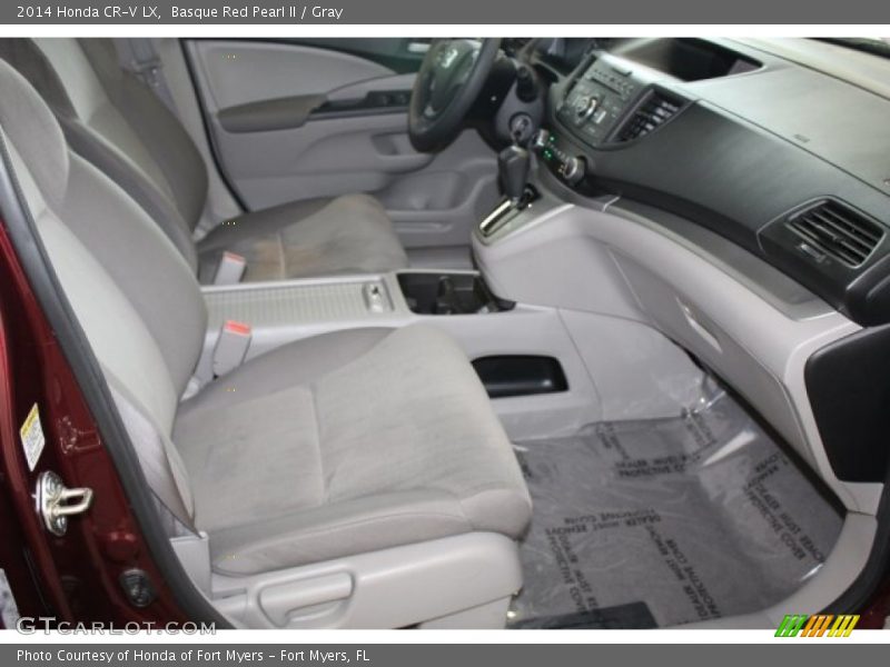 Basque Red Pearl II / Gray 2014 Honda CR-V LX