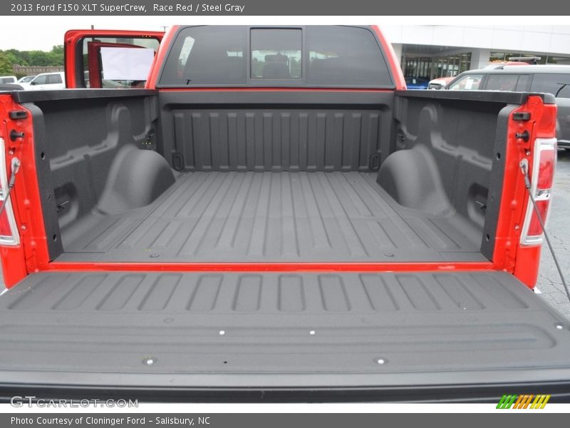 Race Red / Steel Gray 2013 Ford F150 XLT SuperCrew