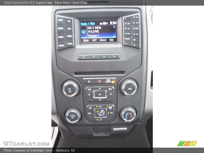 Race Red / Steel Gray 2013 Ford F150 XLT SuperCrew
