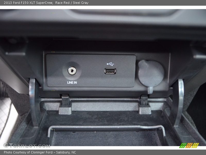 Race Red / Steel Gray 2013 Ford F150 XLT SuperCrew