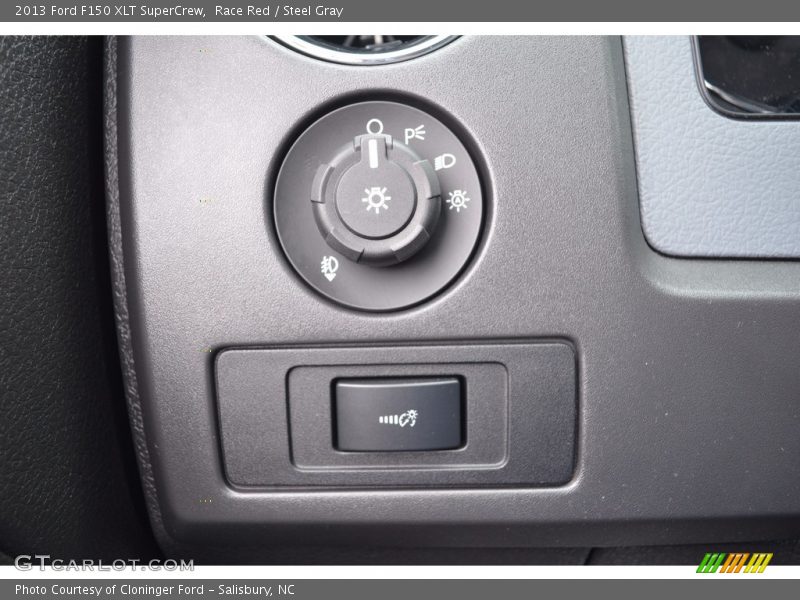 Race Red / Steel Gray 2013 Ford F150 XLT SuperCrew