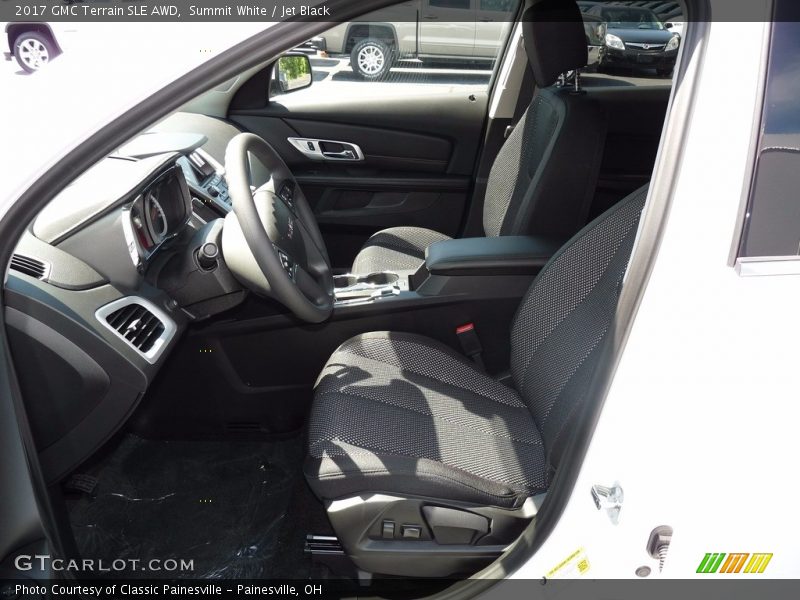 Summit White / Jet Black 2017 GMC Terrain SLE AWD