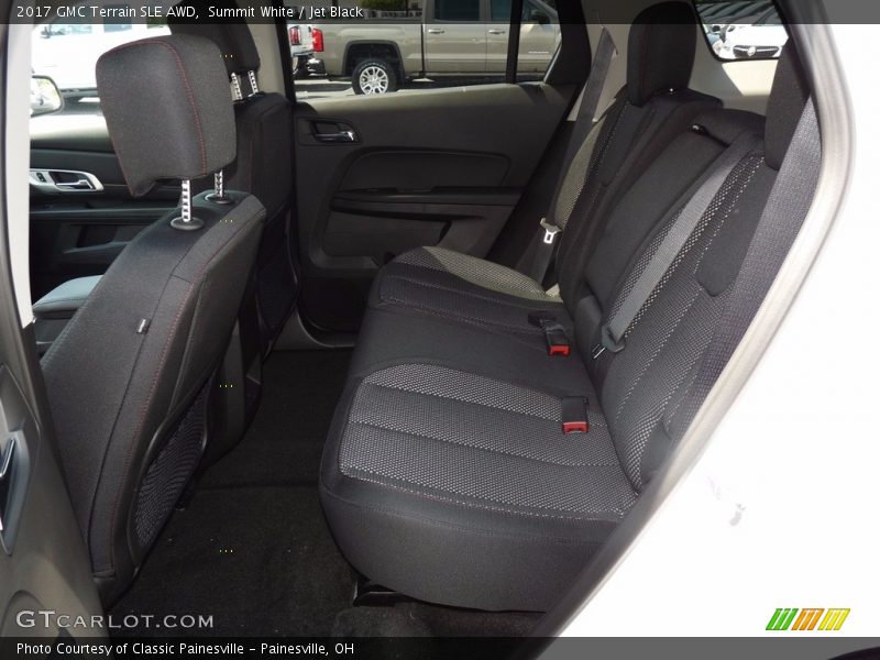 Summit White / Jet Black 2017 GMC Terrain SLE AWD