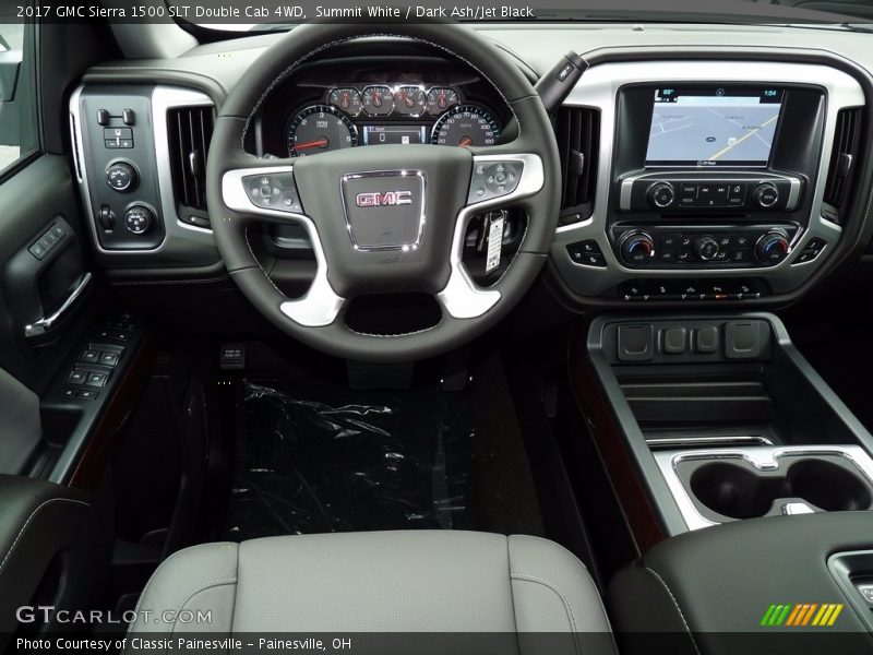 Dashboard of 2017 Sierra 1500 SLT Double Cab 4WD