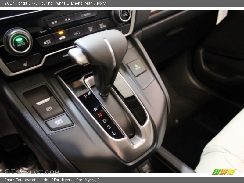 White Diamond Pearl / Ivory 2017 Honda CR-V Touring