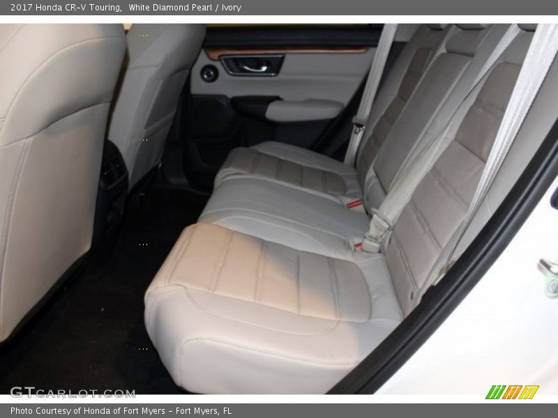 White Diamond Pearl / Ivory 2017 Honda CR-V Touring