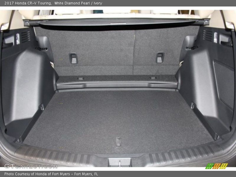 White Diamond Pearl / Ivory 2017 Honda CR-V Touring