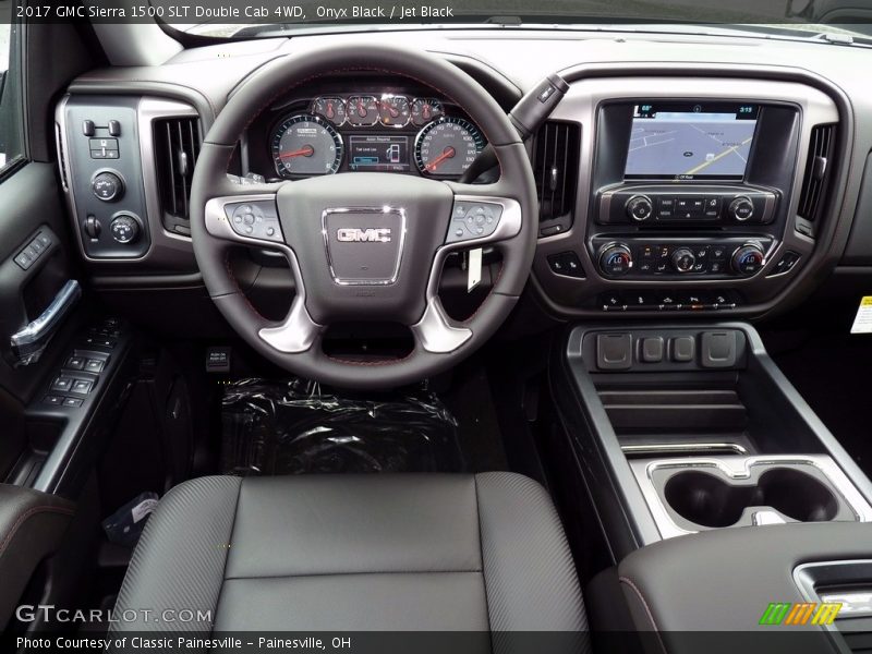 Dashboard of 2017 Sierra 1500 SLT Double Cab 4WD