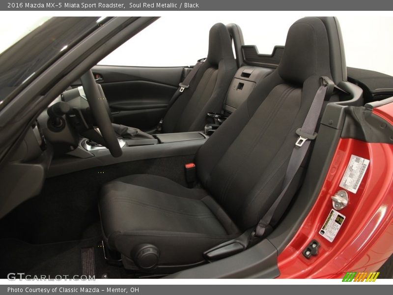 Front Seat of 2016 MX-5 Miata Sport Roadster
