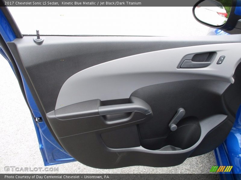 Kinetic Blue Metallic / Jet Black/Dark Titanium 2017 Chevrolet Sonic LS Sedan