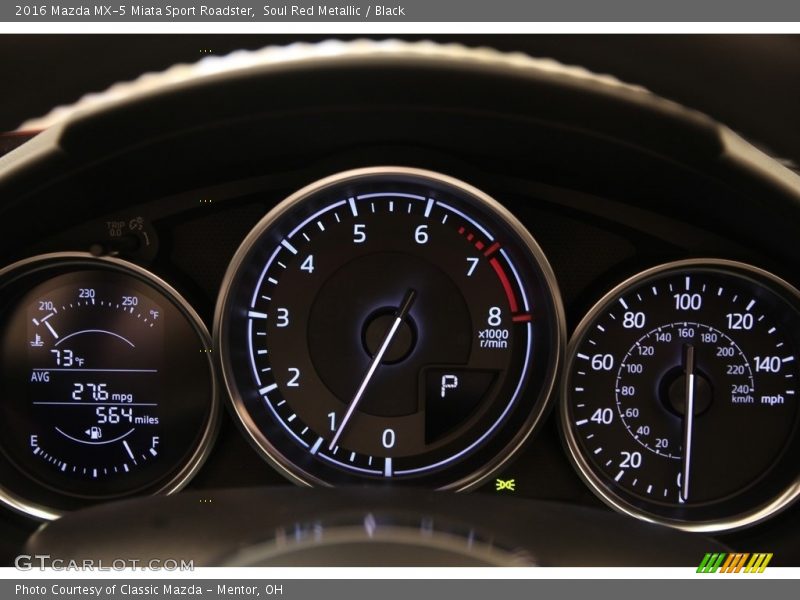  2016 MX-5 Miata Sport Roadster Sport Roadster Gauges