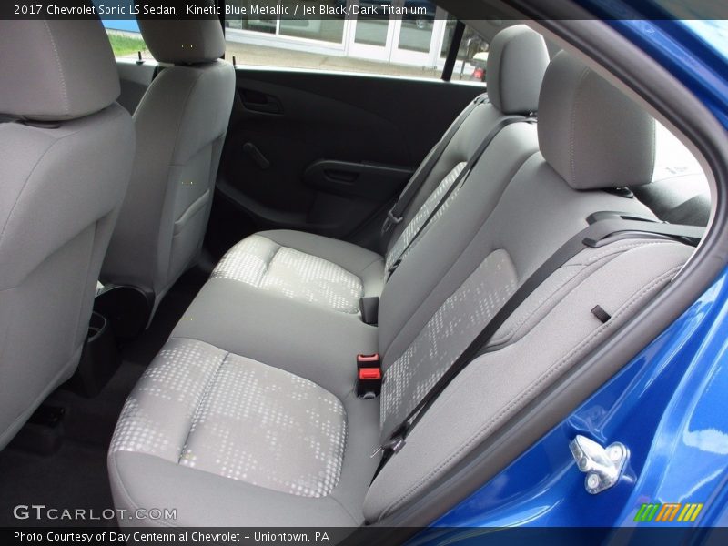 Kinetic Blue Metallic / Jet Black/Dark Titanium 2017 Chevrolet Sonic LS Sedan