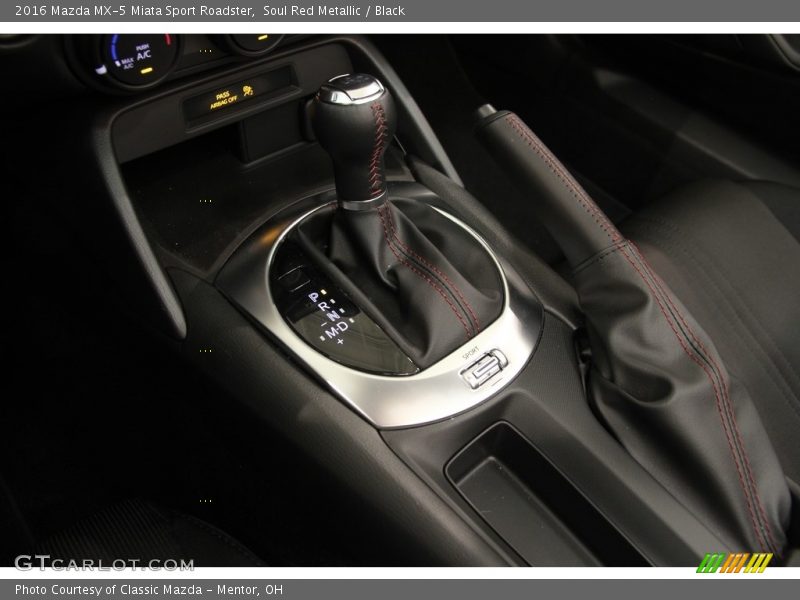  2016 MX-5 Miata Sport Roadster 6 Speed Automatic Shifter