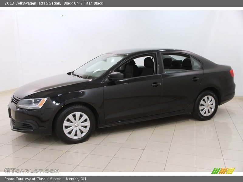 Black Uni / Titan Black 2013 Volkswagen Jetta S Sedan