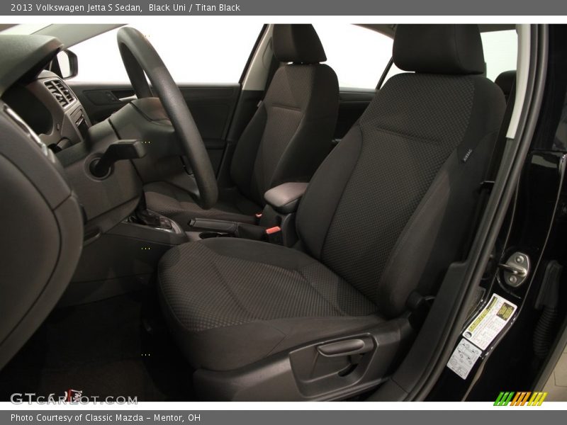 Black Uni / Titan Black 2013 Volkswagen Jetta S Sedan