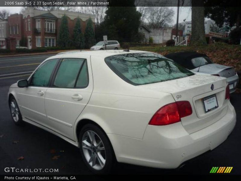 Polar White / Parchment 2006 Saab 9-5 2.3T Sport Sedan