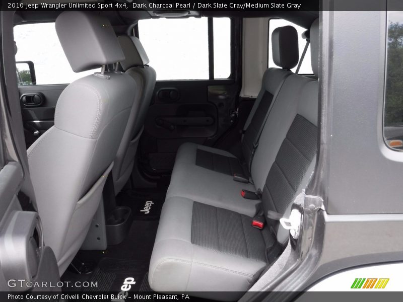 Dark Charcoal Pearl / Dark Slate Gray/Medium Slate Gray 2010 Jeep Wrangler Unlimited Sport 4x4