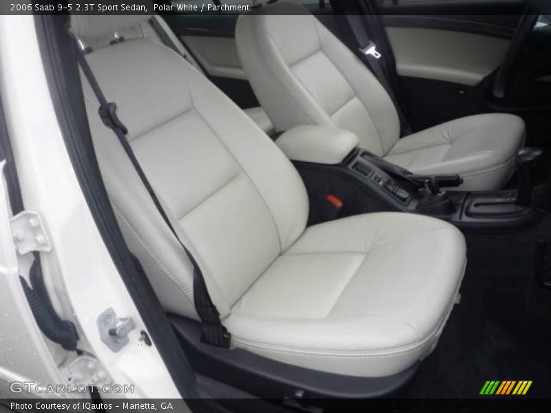 Polar White / Parchment 2006 Saab 9-5 2.3T Sport Sedan