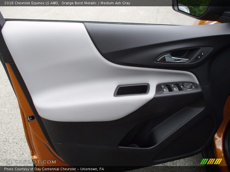 Orange Burst Metallic / Medium Ash Gray 2018 Chevrolet Equinox LS AWD