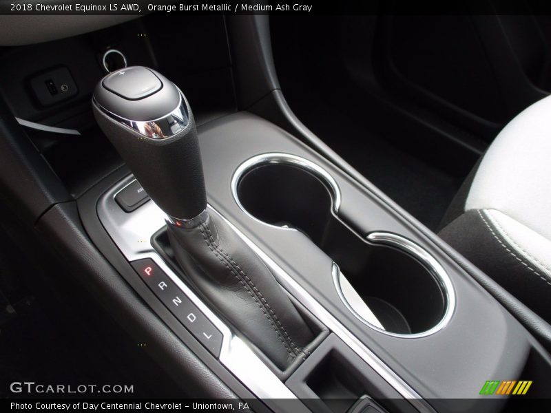 Orange Burst Metallic / Medium Ash Gray 2018 Chevrolet Equinox LS AWD