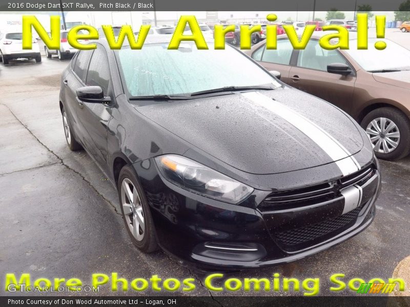 Pitch Black / Black 2016 Dodge Dart SXT Rallye