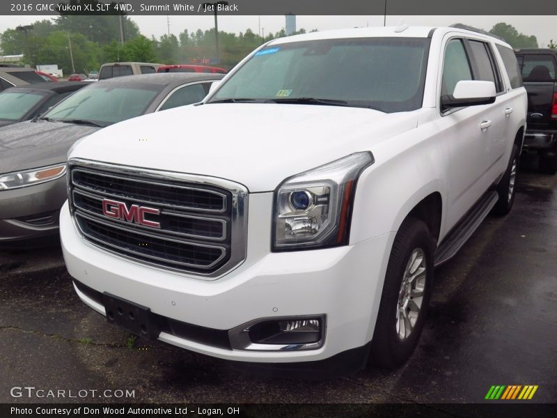 Summit White / Jet Black 2016 GMC Yukon XL SLT 4WD