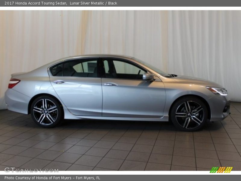 Lunar Silver Metallic / Black 2017 Honda Accord Touring Sedan