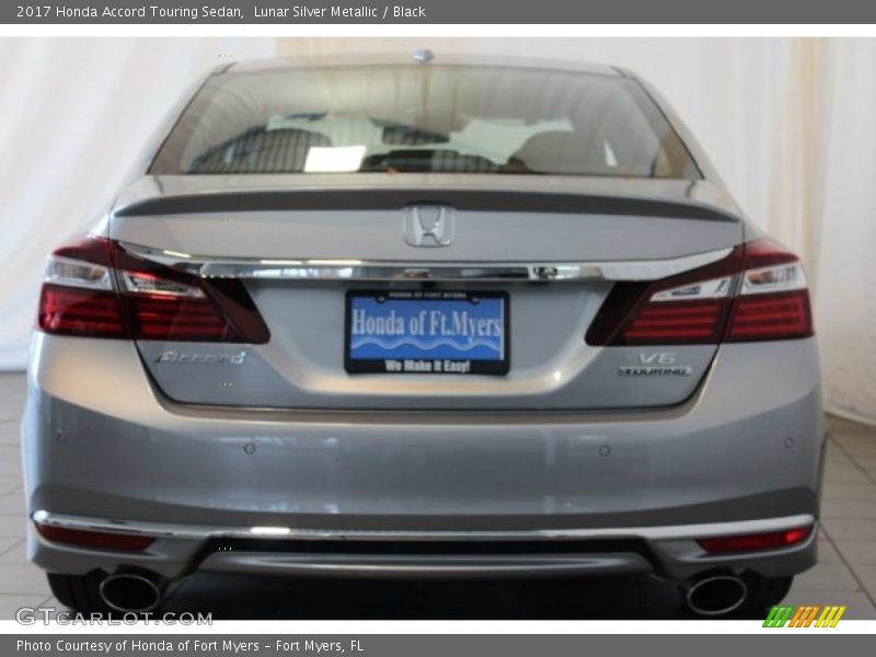 Lunar Silver Metallic / Black 2017 Honda Accord Touring Sedan