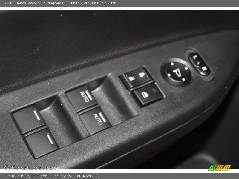 Lunar Silver Metallic / Black 2017 Honda Accord Touring Sedan