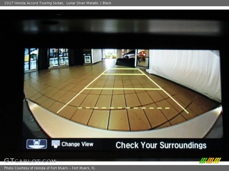 Lunar Silver Metallic / Black 2017 Honda Accord Touring Sedan