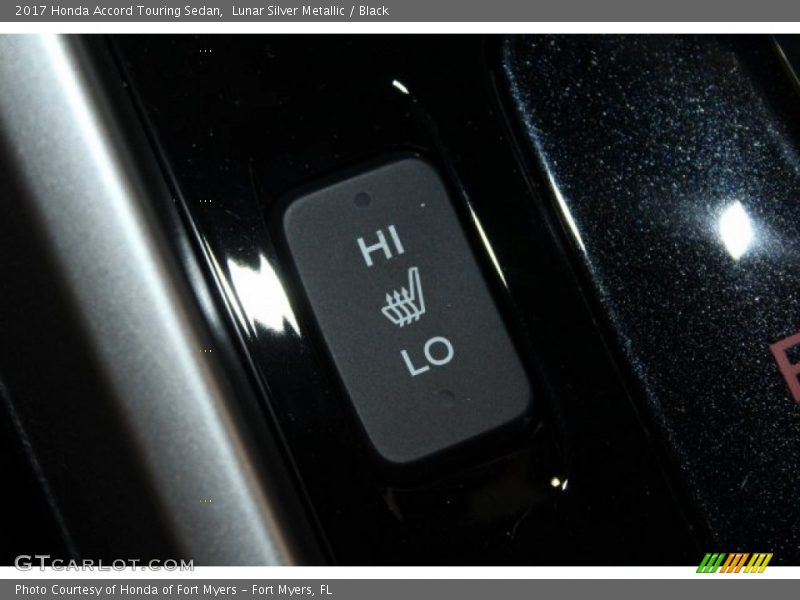 Lunar Silver Metallic / Black 2017 Honda Accord Touring Sedan