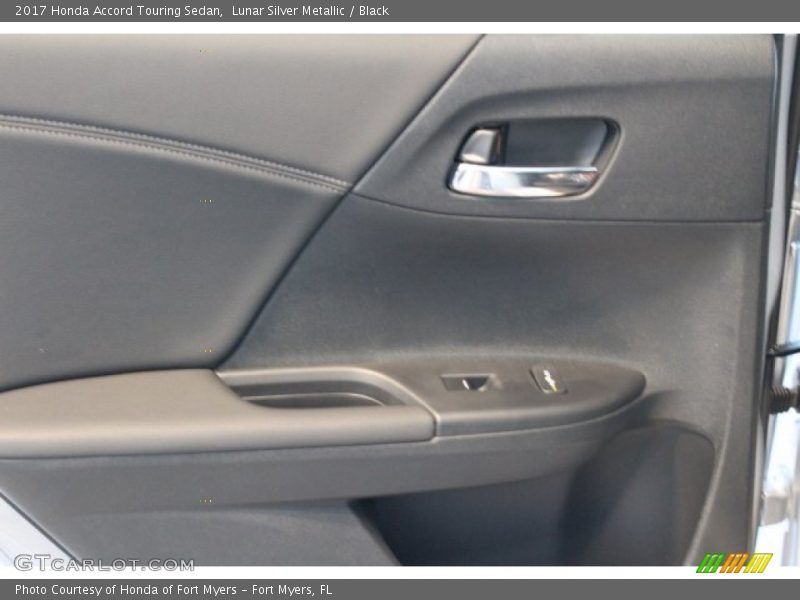 Lunar Silver Metallic / Black 2017 Honda Accord Touring Sedan