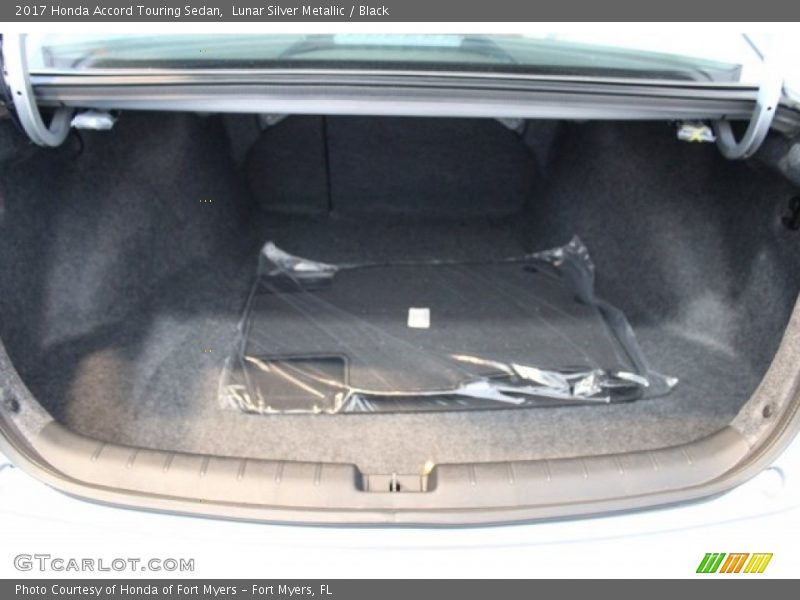 Lunar Silver Metallic / Black 2017 Honda Accord Touring Sedan