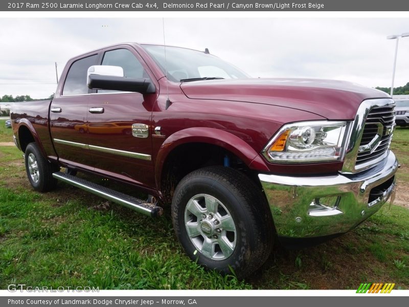 Front 3/4 View of 2017 2500 Laramie Longhorn Crew Cab 4x4